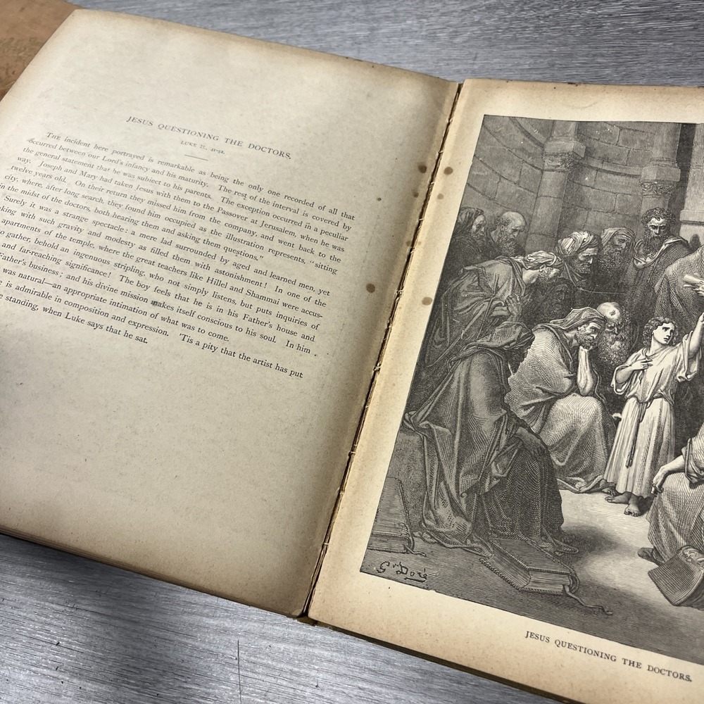 The Dore Bible Gallery 100 Illustrations by Gustave Dore No Date Circa 1880 - Picture 6 of 10
